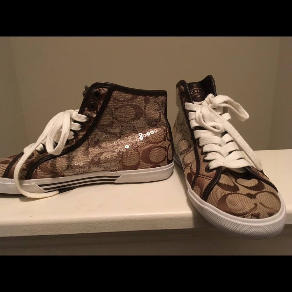 Coach Sneakers Hi-top Brand New Without Tags